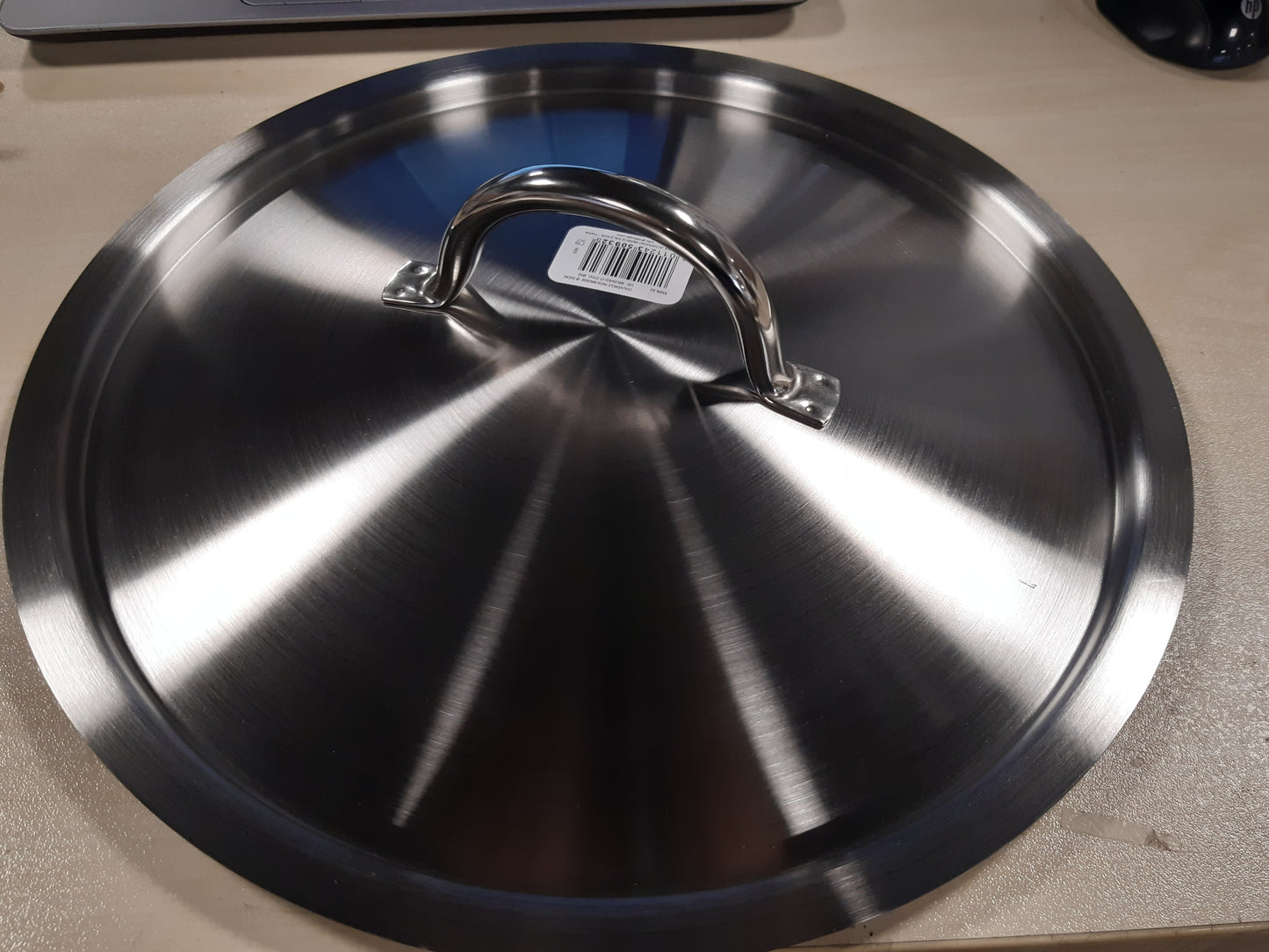 222384 - DE BUYER Kapak Çeliku Inox Saten 32 cm, Argjend
