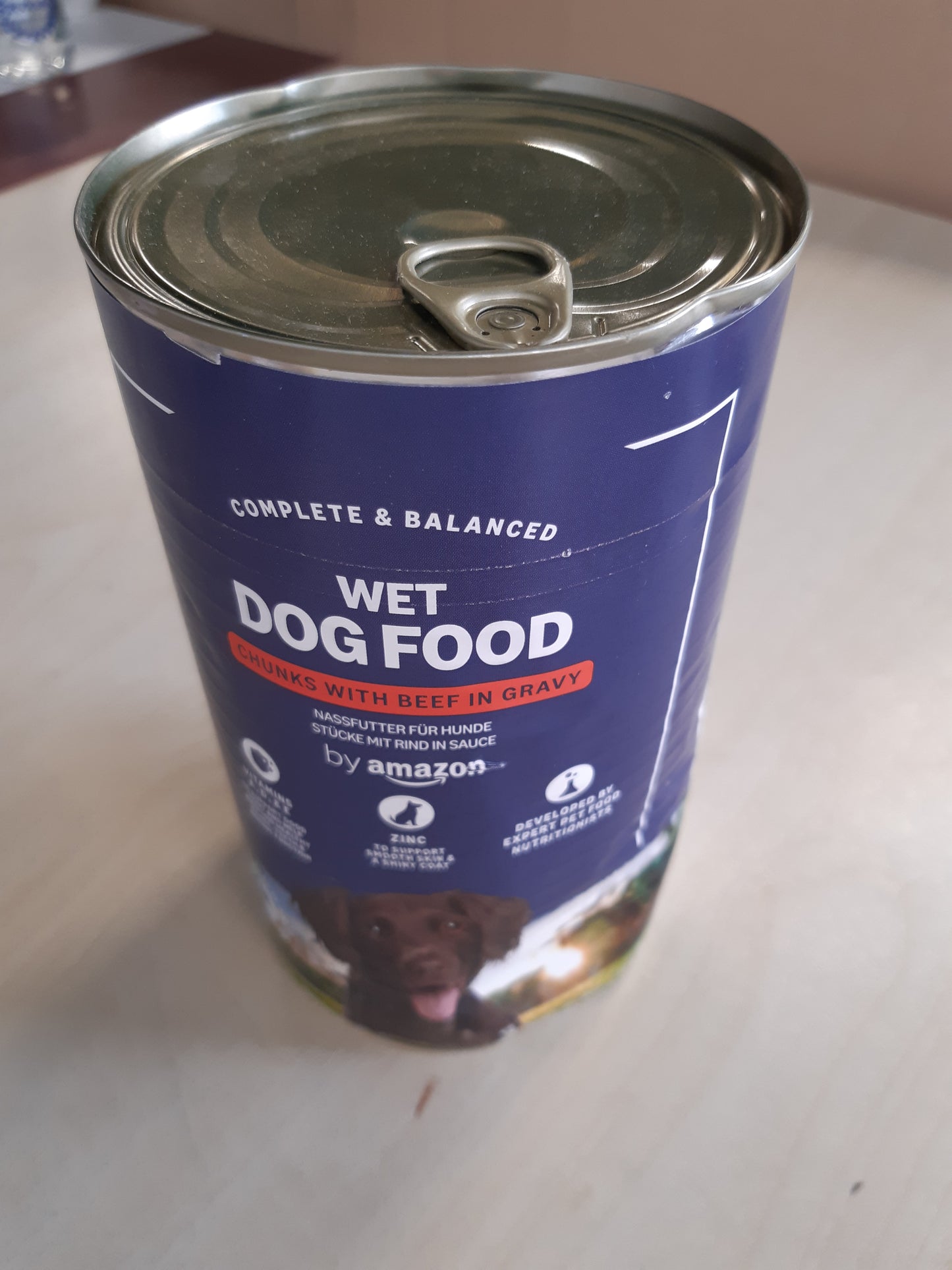 249029 - USHQIM I LAGËT PËR QEN AMAZON, Copa viçi në salcë 1.24 kg