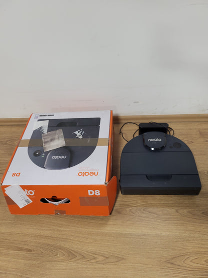83047 - NEATO ROBOTICS D8 - Fshesë Robotike me Navigim me Lazer - Kohë Pune deri në 100 Minuta - Kosh Pluhuri 700ml - I Programueshëm Nga Aplikacioni - Shpejtësi e Shpejtë