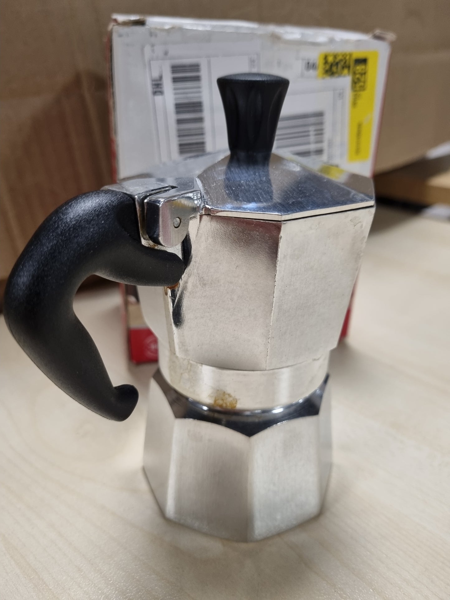 214623 - BIALETTI Makinë kafeje alumini për sobë (2 gota), 90 mililitra, 8 x 11 x 11 cm