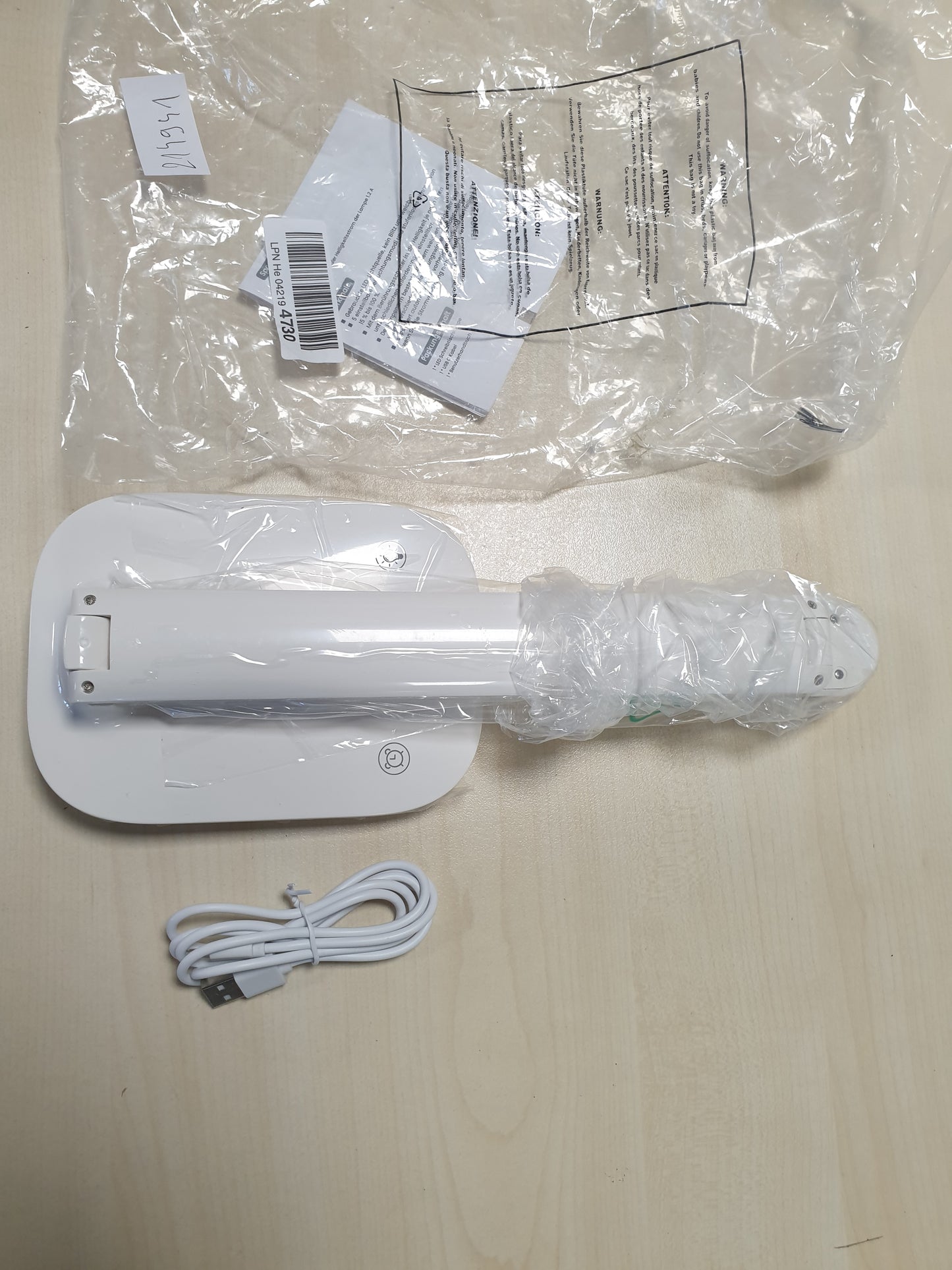 214941 - Llambë tavoline LED e errësueshme me 5 ngjyra, kontroll me prekje