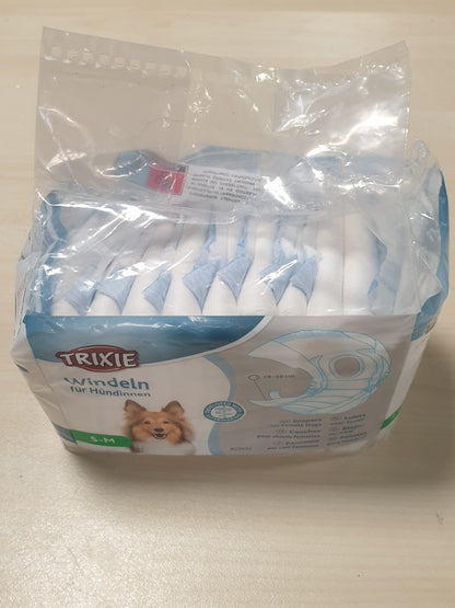 216210 - TRIXIE Pelena për femra, perimetri i belit: 28-40 cm, SM, 12 njësi