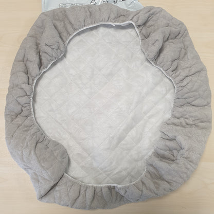 249006 - MBULESE MBROJTËSE BRANDSELLER 60 x 60 cm për Lavatrice dhe Tharëse, Mbulesë Lavatrice me Elastik, Ngjyrë Taupe/Gri