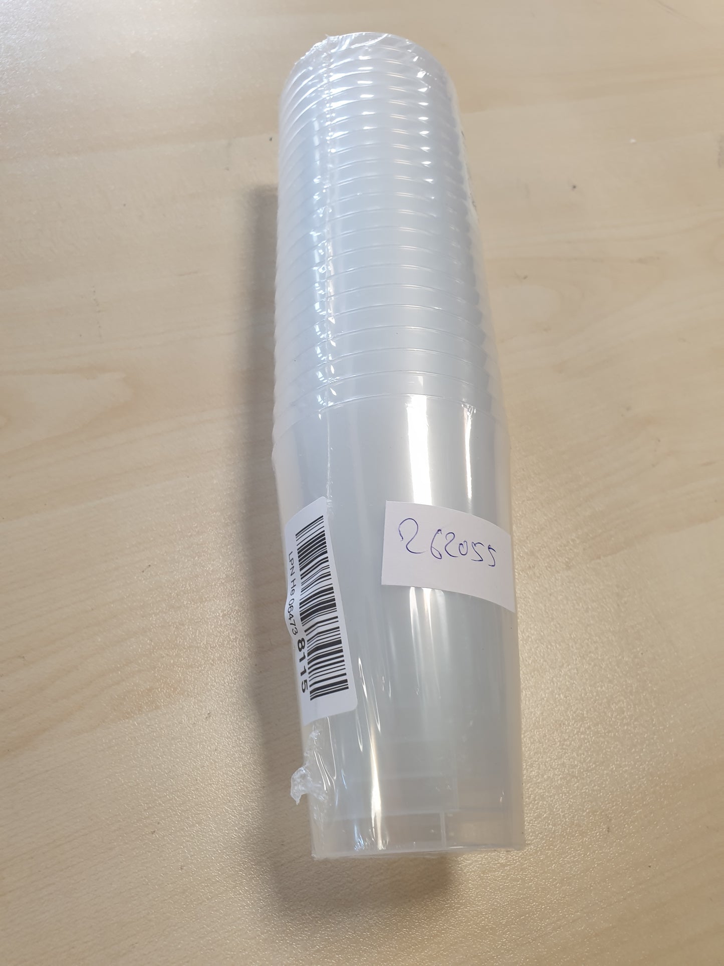 262055 - SILVERKITCHEN 20x Gota për Pije 400ml, gota të ripërdorshme, plastike PP, transparente, të prodhuara në Gjermani