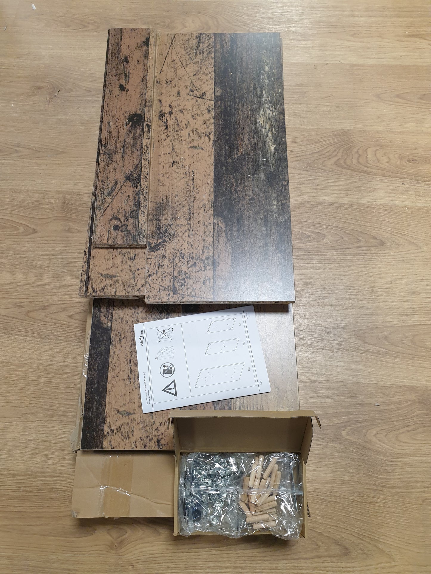 244861 - VIDAXL Stand Akuariumi prej Druri të Vjetër 80x35x60 cm Dru i Inxhinieruar