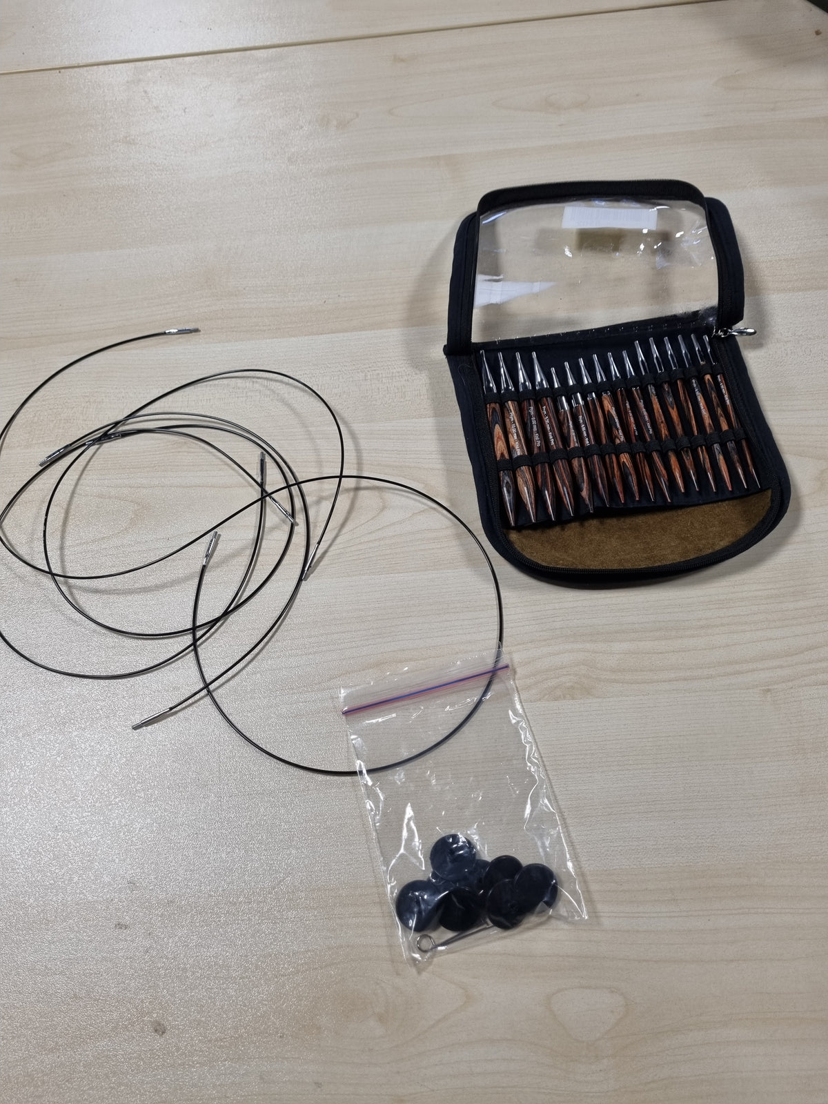 231203 - PRYM Set gjilpërash thurjeje rrethore 223800, 4–10 mm, 8 palë ...