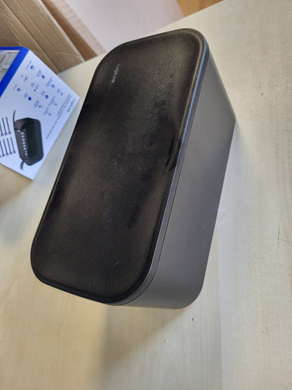 266619 - LogiLink LPS282U - Kuti kabllosh me shirit rryme 5-kahësh duke përfshirë 3 USB, ngjyra: e zezë