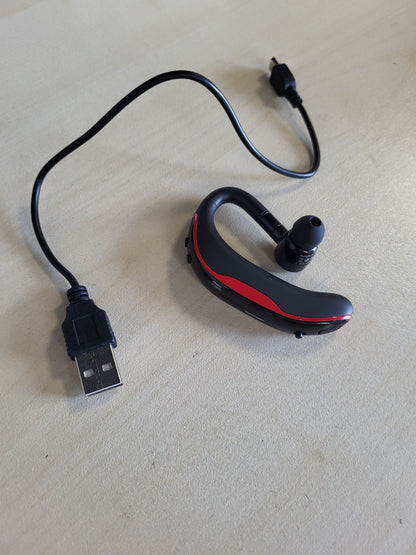 266425 - Samsung Kufje Bluetooth për Galaxy Note 4, telefon pa tel, me zë të lirë për biznes (të kuqe)
