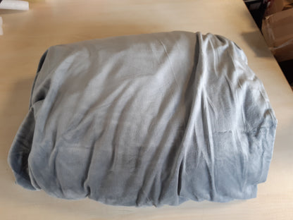 167622 - CYCMACO Mbulesë Divani 3-Vende, Material Kadhife, Elastike me Mbështetëse Krahu, Kundër Rrëshqitjes, Rezistente ndaj Qimeve të Kafshëve Shtëpiake, e Larëshme, Gri e Çelët