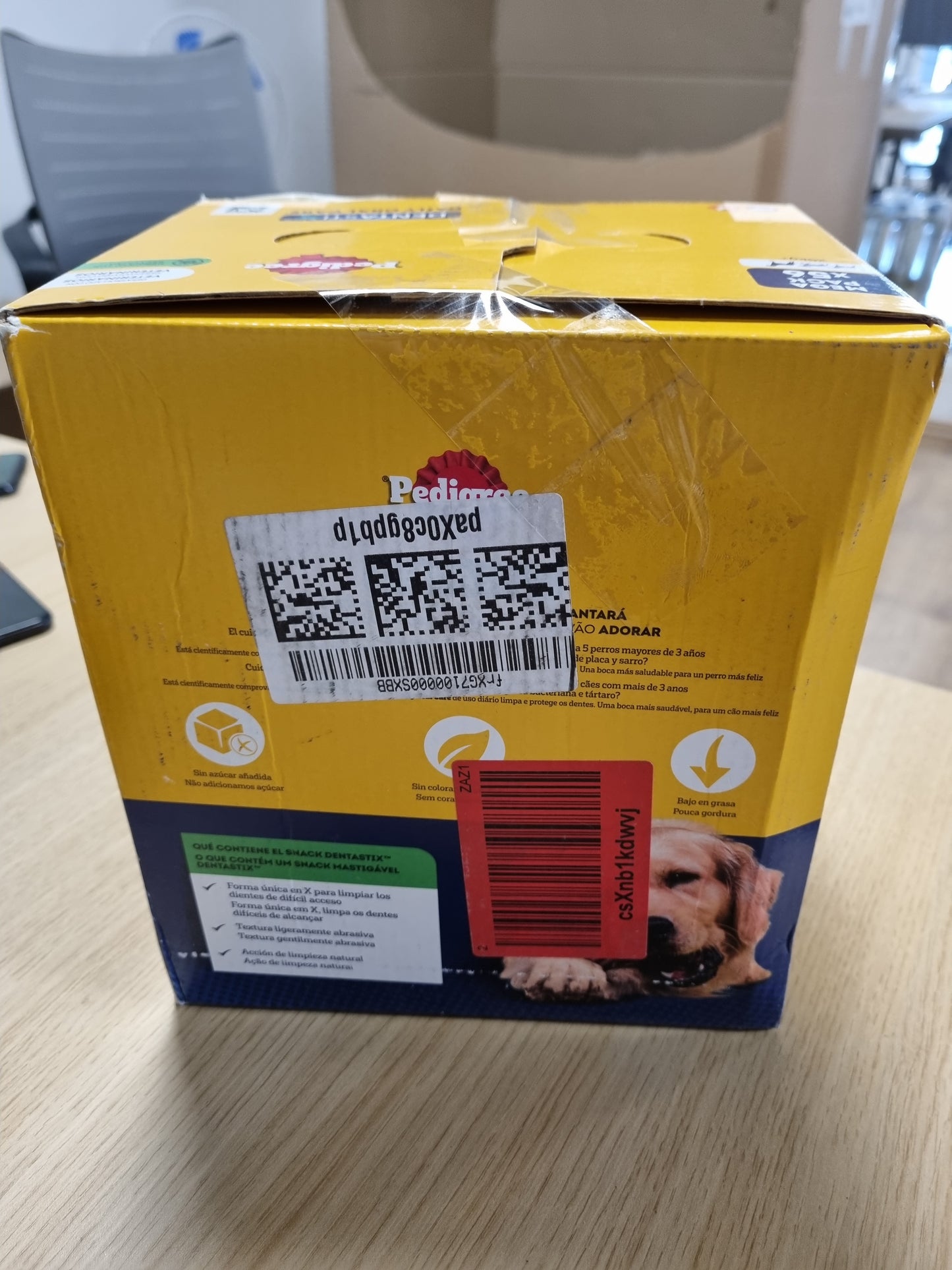 222705 - PEDIGREE DENTASTIX DENTAL SNACKS, Higjiena Orale për Qentë e Mëdhenj, Pako: 56 Njësi