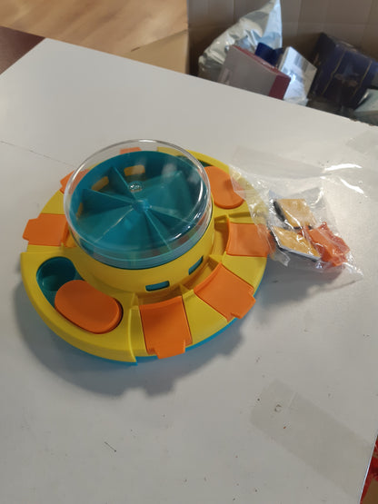246535 - POTAROMA Lodër Inteligjence për Qen, 2 Nivele, Ushqyes i Ngadaltë, 10.7 cm Lartësi