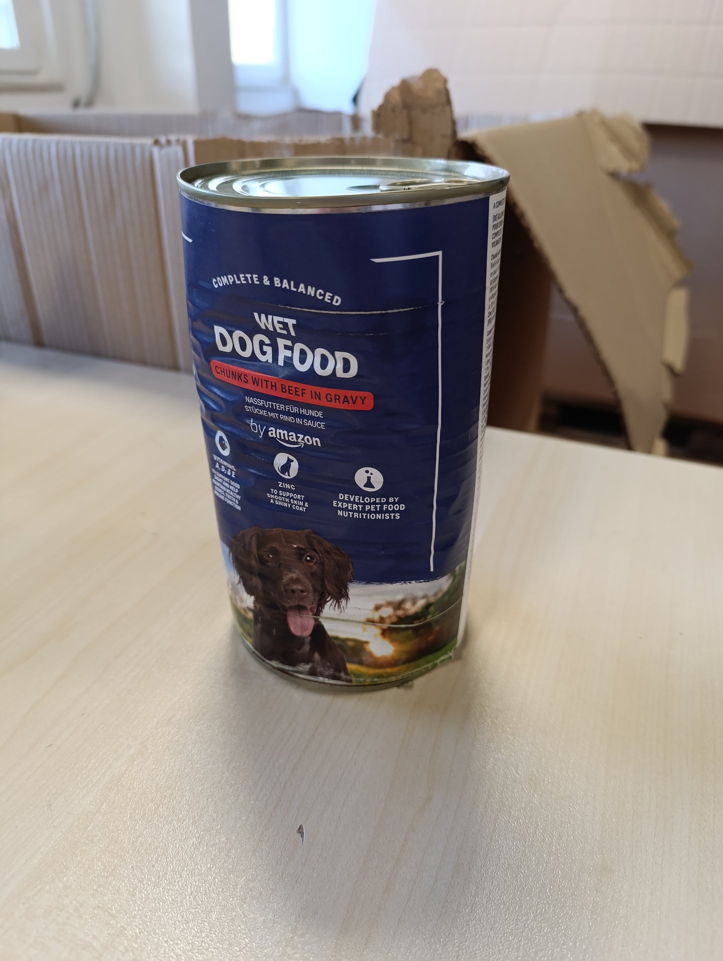 249025 - USHQIM I LAGËT PËR QEN AMAZON, Copa viçi në salcë 1.24 kg