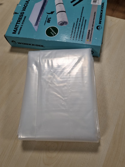 251556 - WORKKOOL Qese të mbyllura me vakum për dyshekë, për dyshekë 140/150/160 * 200cm, rezistencë ndaj pluhurit dhe lagështisë