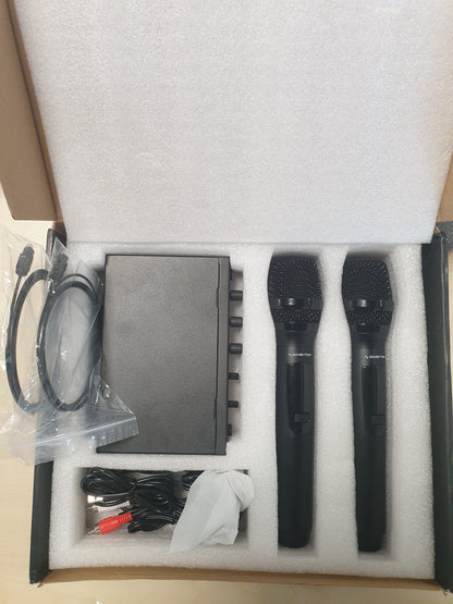 266031 - SISTEM MIKSIMI Karaoke Sound Town SWM16-MAX me Mikrofon Pa Tel, HDMI ARC, Optik (Toslink), AUX, Bluetooth, Mbështet Smart TV, Media Box, PC