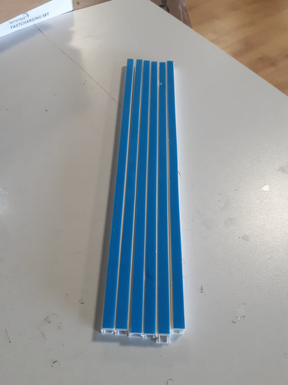 269008 - AiQInu Tubacion për Menaxhimin e Kabllot (0.4m*12mm*12mm), 10 copë Tubacion Kabllot me Shirit Ngjitës me Shkumë