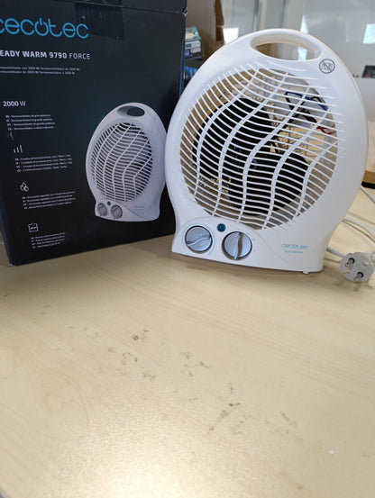 256291 - CECOTEC Ngrohës me ventilator 2000W, termostat i rregullueshëm, 3 mënyra funksionimi, për dhoma deri në 15 m²