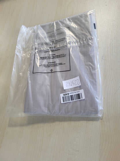 225062 - DREAMZIE Mbulesë jastëku 30x50 cm, Pambuk Percale (Set prej 2 copësh) - Gri e çelët - Endur dendur me 57 fije/cm² - E çertifikuar nga Oeko-Tex