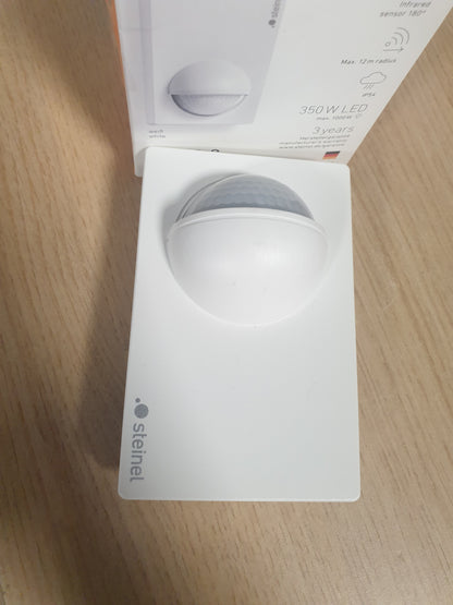 213655 - STEINEL Detektor lëvizjeje IS 180-2, sensor lëvizjeje pasiv infra të kuqe 180°, (Gj x L) 76 mm x 120 mm