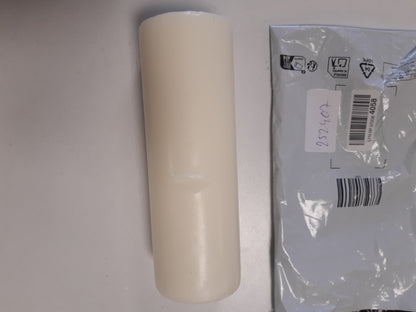 252407 - RAYHER Qiri shtyllë, krem, i rrumbullakët, 100% parafinë, lartësi 25 cm, 8 cm ø