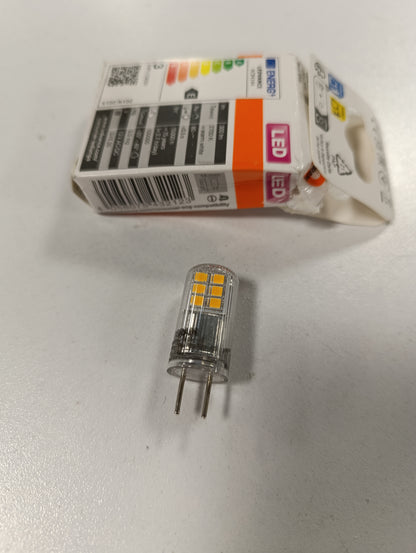 220322 - OSRAM Llambë LED me kunja GY6.35, e bardhë e ngrohtë (2700 K), 12 V, 2.6 W, zëvendësim 30 W