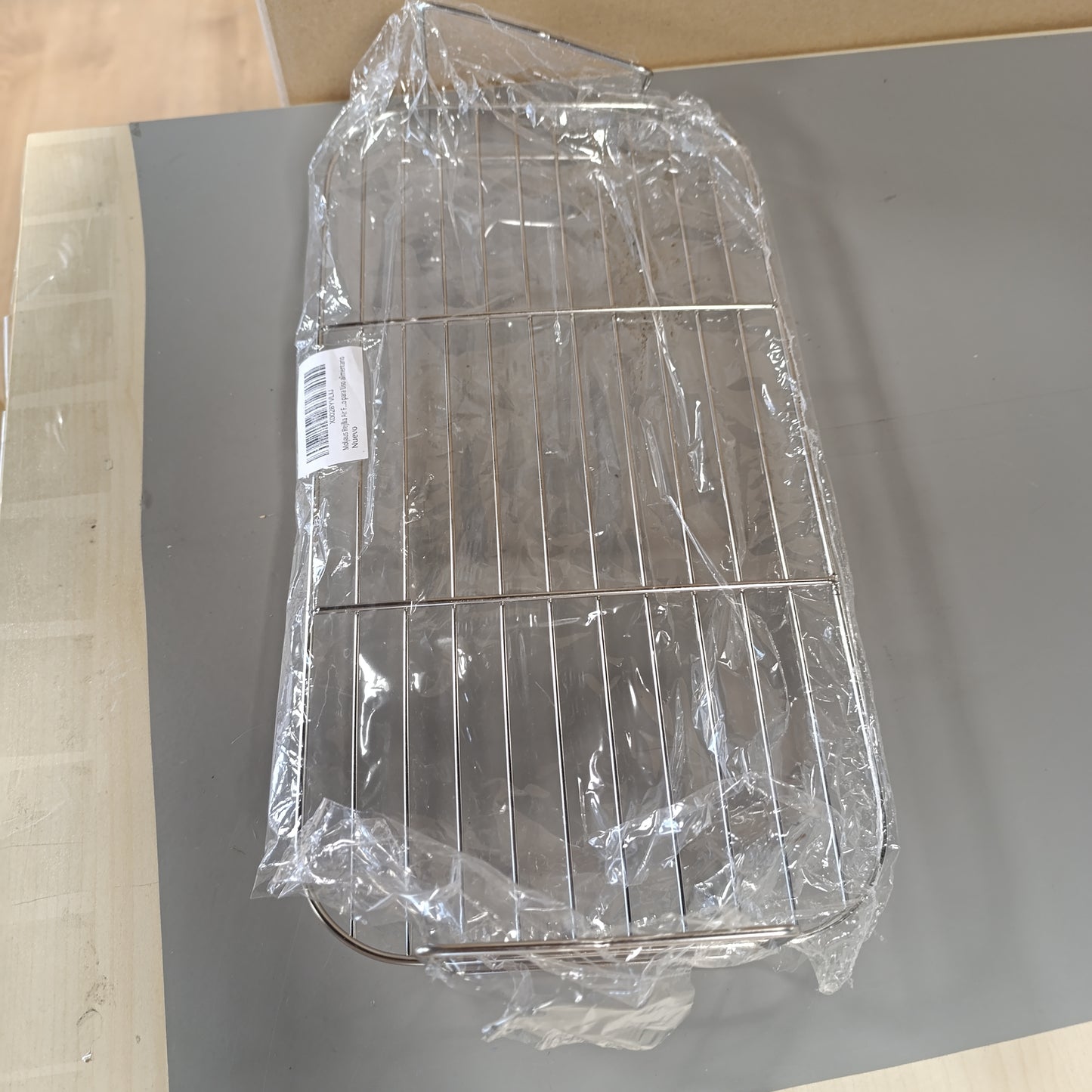 257628 - MOLJAUS - Rafti i Fritezës me Ajër, i përputhshëm me Fritezën me Ajër të Dyfishtë Ninja Foodi Flexdrawer 10.4L/COSORI Dual Blaze TwinFry 10L, çelik inoks S-304