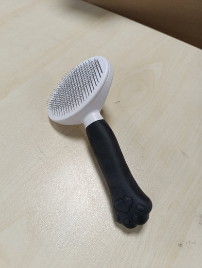 216584 - FURÇË PËR MACE ZIVACATE PËR QEN, DOREZË ERGONOMIKE, DIZAJN I PATENTUAR, FURÇË VETËPASTRUE PËR QEN/MACE/LEPUJ