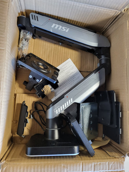 266039 - MBËSHTETËSE Monitori MSI MPG MT201R Premium RGB, për ekrane 17-49 inç, 20 kg, Kompatibel me VESA, Montim me Sustë Gazi të Rregullueshme