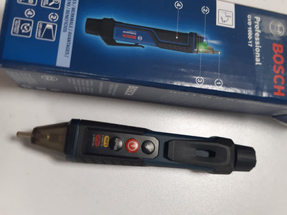 164334 - BOSCH Testuesi Elektrik GVD 1000-17, Zbulim Tensioni pa Kontakt, IP67, Diapazon i Dyfishtë 24-1000V AC, Elektrik Dorë i Integruar, Kapëse Rripi, Vlerësim CAT IV 1000V