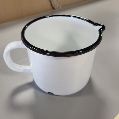 262278 - KARL KRÜGER Milchtopf, Çelik, 12 cm, Bardhë