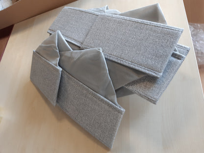 256471 - SIMPLE JOY® Kuti e palosshme PAX100 për gardërobën IKEA Pax, ORIGJINALI, bazë e qëndrueshme, sistem organizimi sirtarësh, set me 4 copë