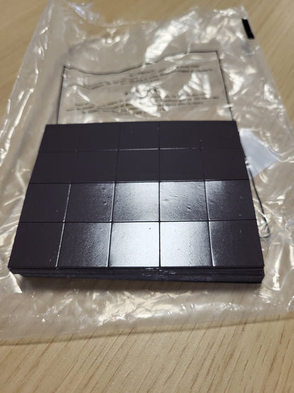 220725 - AOYFUWELL Jastëkë magnetikë vetëngjitës 280 - Magnetë të fuqishëm 20x20 mm për tabela, foto dhe organizim (Pako ekonomike)