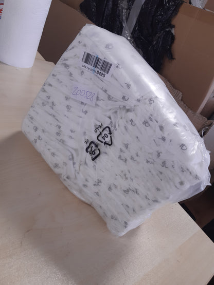 200528 - AMAZON BASICS Pelena të Disponueshme për Qen Meshkuj, Madhësia M, të Bardha, 30 Copë