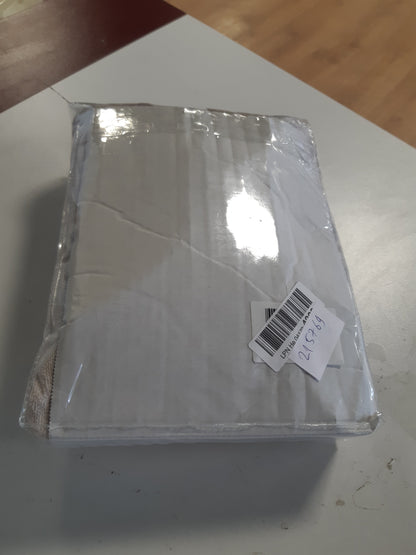 215769 - Mbrojtëse dysheku 150x190 cm, pambuku e papërshkueshme nga uji, stil çarçafi i montuar, e përputhshme me xhepa deri në 40 cm