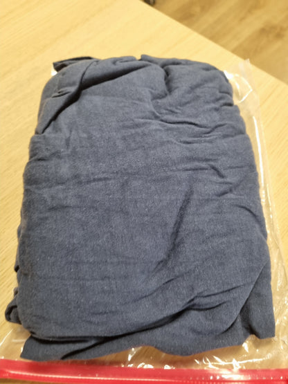 224643 - KOMFORTEC ÇARÇAF ME MBUSHJE 100% PAMBUK – 90x200 cm – 135g/m² – I BUTË, I AJROSUR DHE MIQËSOR ME LËKURËN – ME ELASTIK PËRRETH – I ÇERTIFIKUAR Oeko-Tex – PËR SUSTË, MBULIM DHE DYSHEKË – BLU