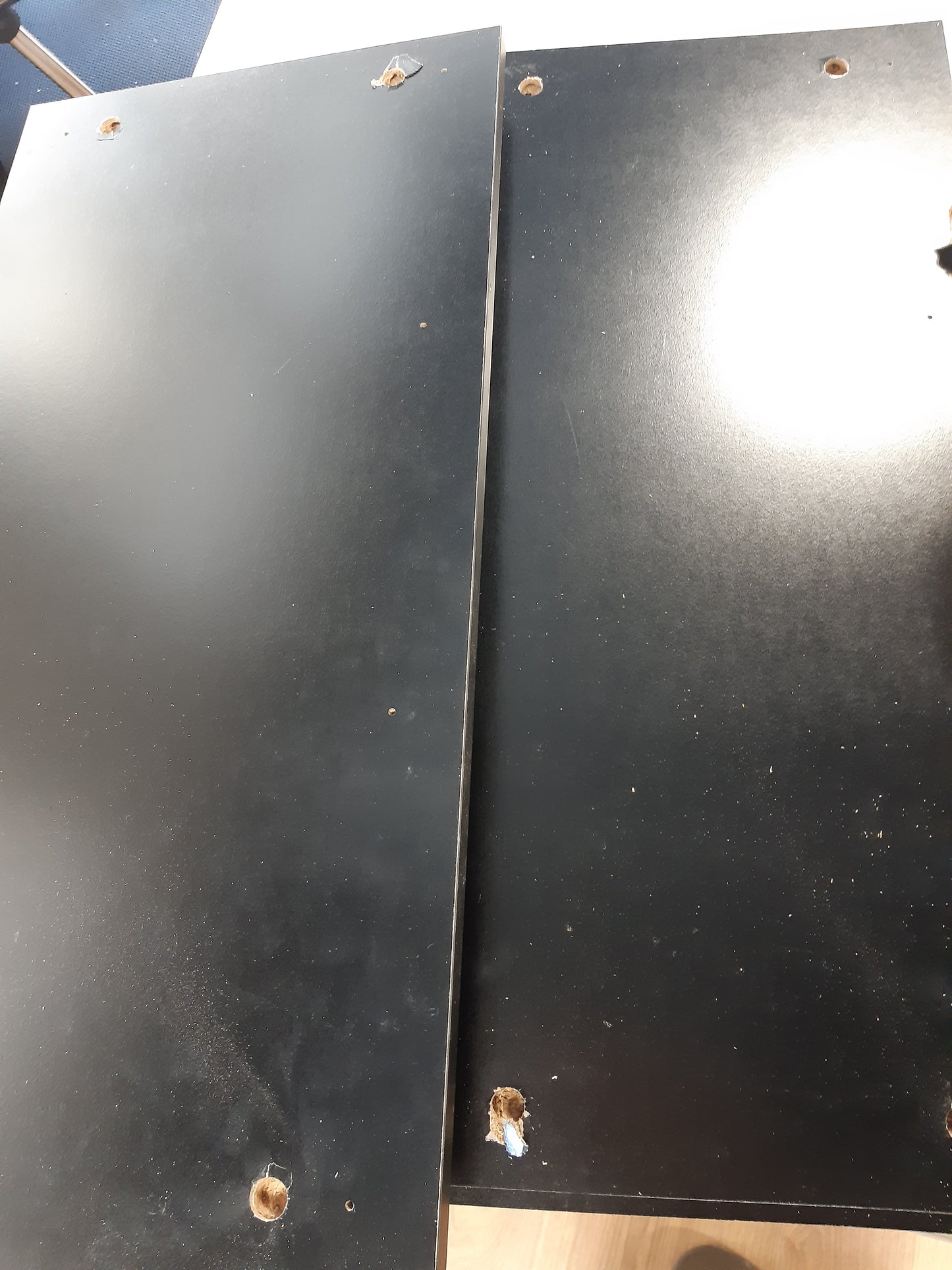 265488 - VIDA XL Bufe e Zezë 69,5x34x90 cm Dru i Inxhinierizuar