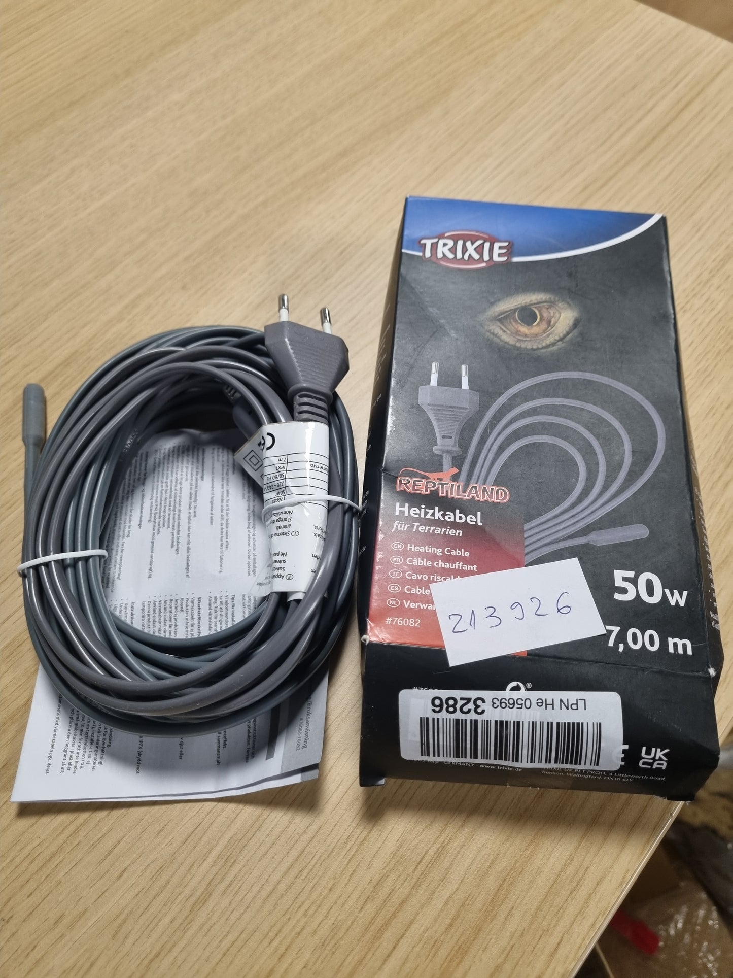213926 - TRIXIE Kabllo Ngrohjeje 7 m 50 W