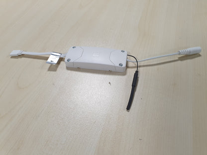 240802 - PAULMANN Kontrollues ndërrimi/errësimi 50045 Smarthome Zigbee Maxled, maks. 144W 24V DC, 3.8 x 9.5 x 2.8 cm, e bardhë, gri