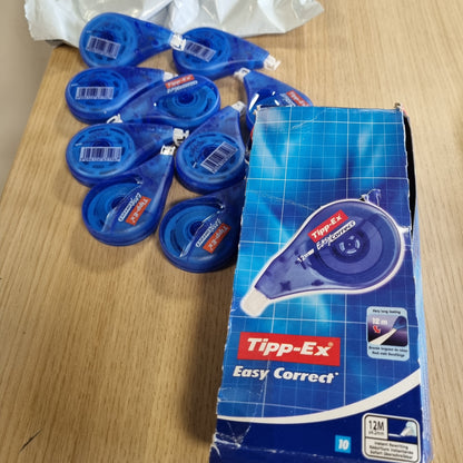268609 - TIPP-EX Shirita Korrektues të Bardhë - 12 m x 4.2 mm, Kuti me 9 Njësi