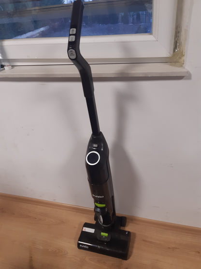 118148 - EUREKA NEW400 Fshesë dyshemeje inteligjente, me korrent dhe mop, furçë vetëpastruese, pa tel, e lehtë, për dysheme me pllaka dhe dru