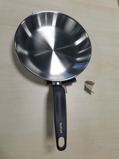 250902 - TEFAL Tigan 24cm prej çeliku inox, Garanci 10-vjeçare, I pajtueshëm me induksion, E3080404
