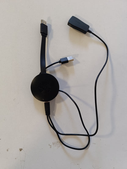 266946 - Adaptues pa tel për ekran HDMI, dongle WiFi i zi për ekran, transmetues pa tel, dongle HDMI Miracast 2.4 GHz i pajtueshëm me Android/IOS/Windows/Mac/AirMirror/Airplay