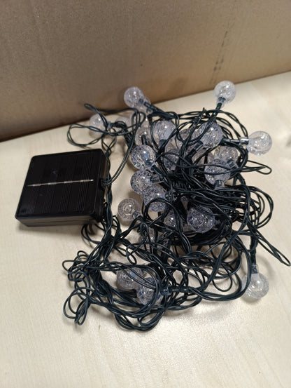 258217 - LQWELL® Drita Diellore me Tel, 40 LED, 10M, IP44, 8 Modalitete, për Përdorim të Jashtëm/Brendshëm