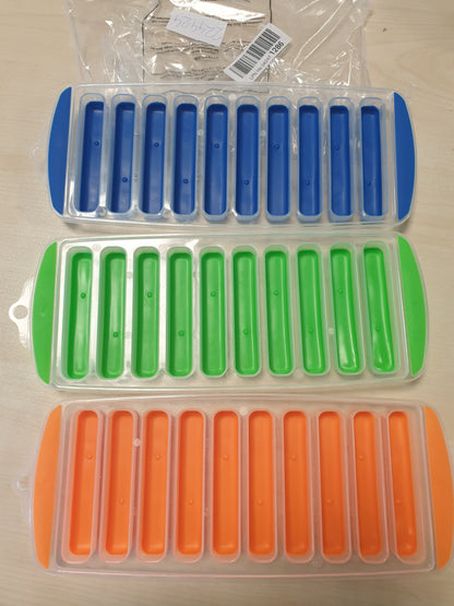 224424 - HILLYLOLLY Set me 3 shkopinj akulli për shishe, 10 zgavra, bazë silikoni