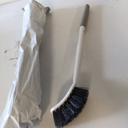 215681 - LIZBIN Furçë Tualeti për Banjo, me Dizajn të Lakuar për Pastrim të Thellë Nën Rrip