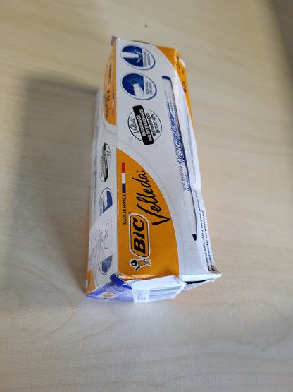 268968 - BIC Velleda 1721 - Shënues për tabelë të bardhë me fshirje të thatë dhe majë konike të hollë - Blu, kuti me 24 copë