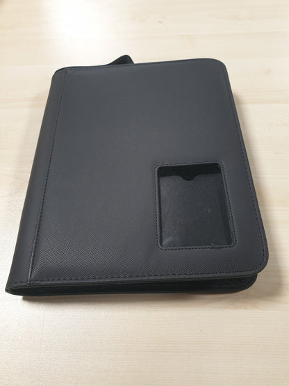 252850 - ProCase Dosje Portative me Ngarkim nga Sipër, 4 Xhepa, mban 144 Karta, 7.6 x 10.2 cm, E Zezë