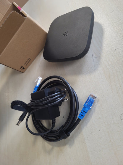 268199 - TELEKOM Modem Fibër Optike 2b i Zi, deri në 2 Gbit/s, lidhje Ethernet Gf-TA