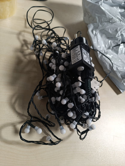 228178 - EMOS Drita LED me tela, 200 LED sferikë, shumëngjyrëshe, 20m, 8 mënyra drite, kohëmatës 6 orësh, tel elektrik 5m