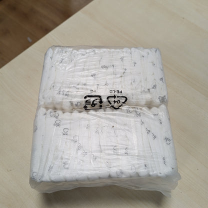 185222 - AMAZON BASICS Pelenë për Qen Meshkuj, Madhësia XS, Pako me 30 Copë, ngjyra e Bardhë