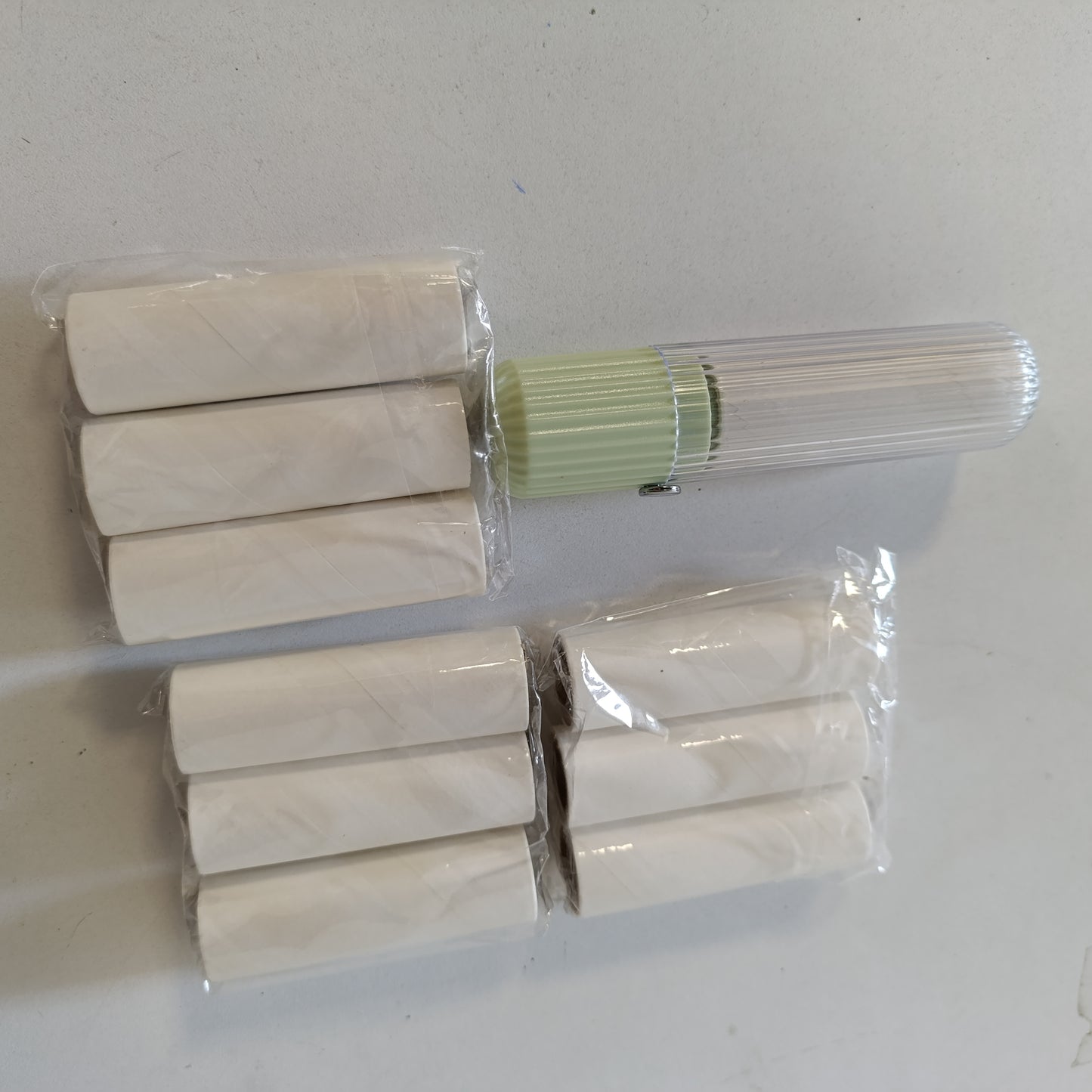225028 - Set me 10 rul për push, rul mini për push për çanta dore, rul xhel për push me pako mbushëse, rul rrobash për qime dhe rroba kafshësh shtëpiake